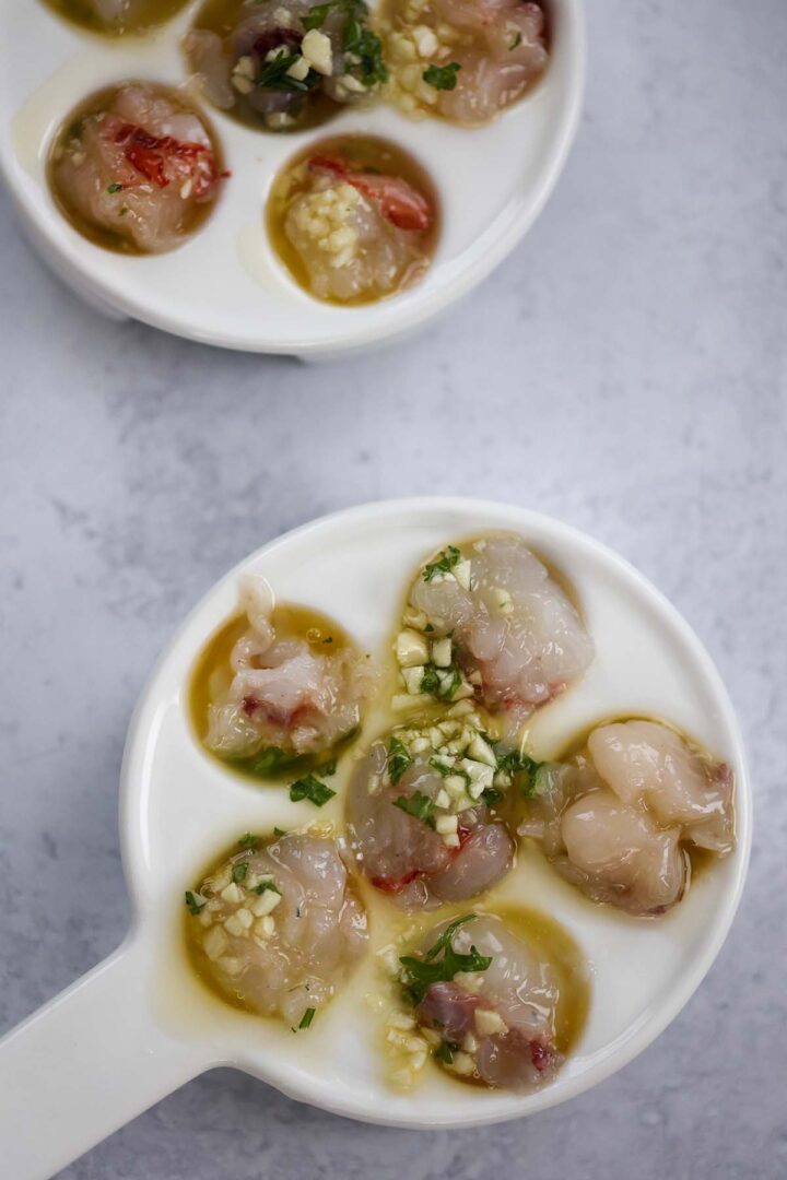 Lobster Cargot (Garlicky and Buttery) Cooked by Julie