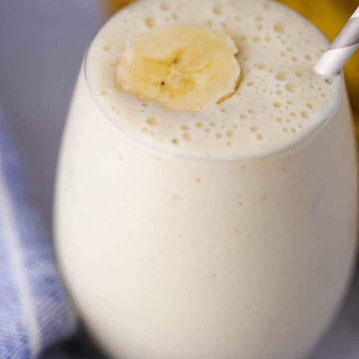 Creamy Banana Milkshake (Just 3 Ingredients) Cooked by Julie