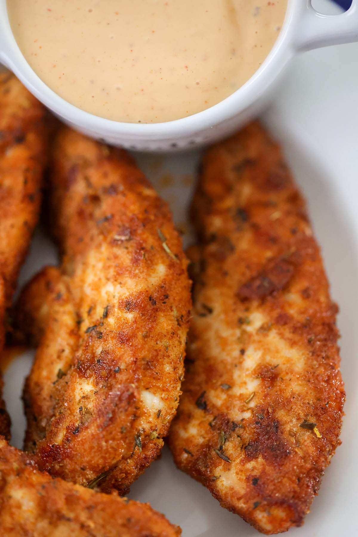 Oven Baked Chicken Tenders (No Breading)