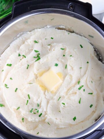 mashed potatoes in the instant pot.