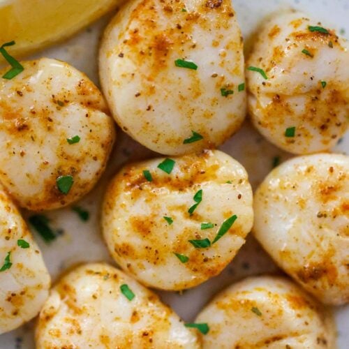 Easy Baked Scallops (low carb) Cooked by Julie