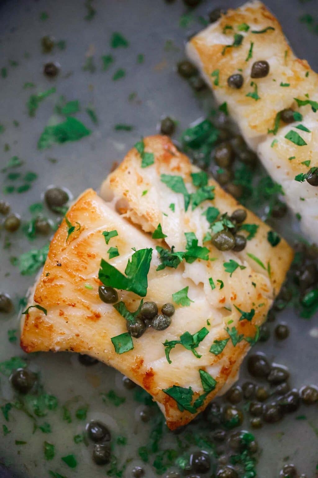 Easy Cod Piccata - Cooked by Julie