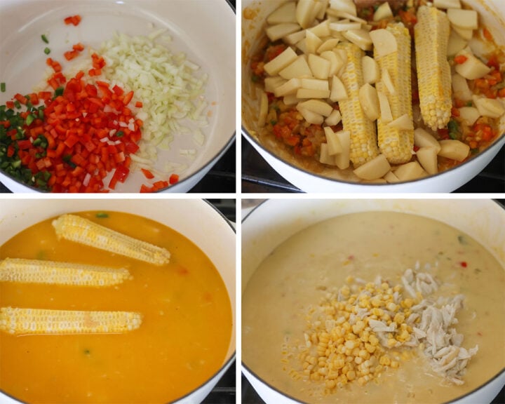 Easy Crab and Corn Bisque Cooked by Julie