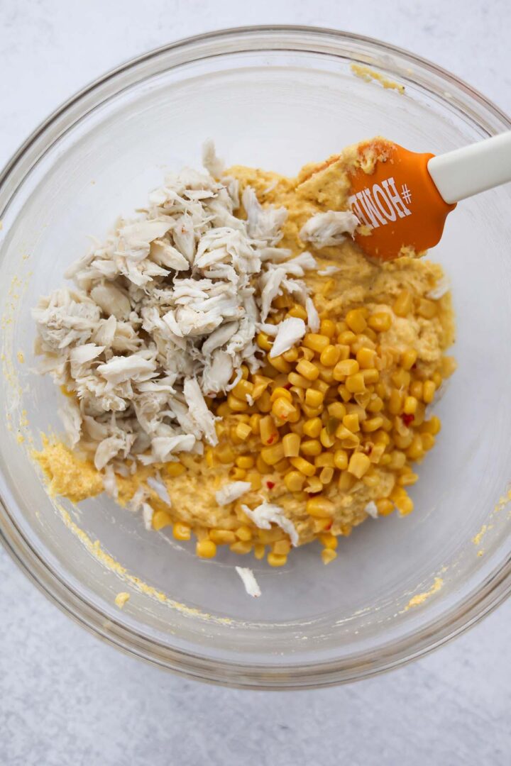 Sweet Crab Hush Puppies Cooked by Julie