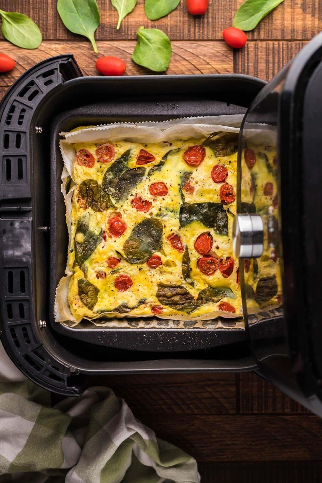 Air Fryer Frittata (TikTok Recipe) Cooked by Julie