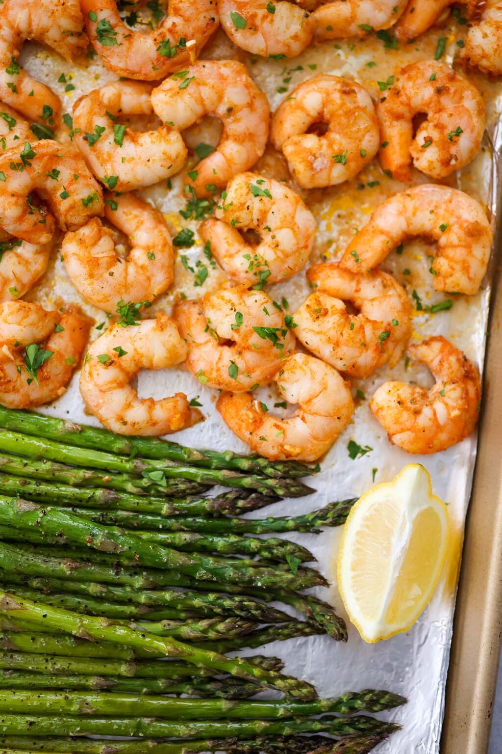 Shrimp And Asparagus Recipe With Mushrooms