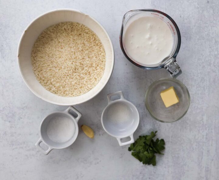 Coconut Rice (With Garlic & Butter) - Cooked by Julie