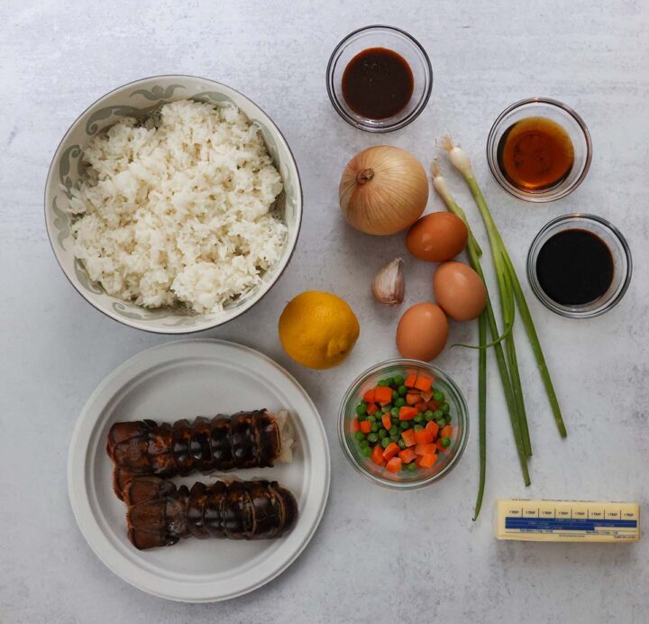 Lobster Stock Rice The Ultimate Lobster Fried Rice - Cooked by Julie