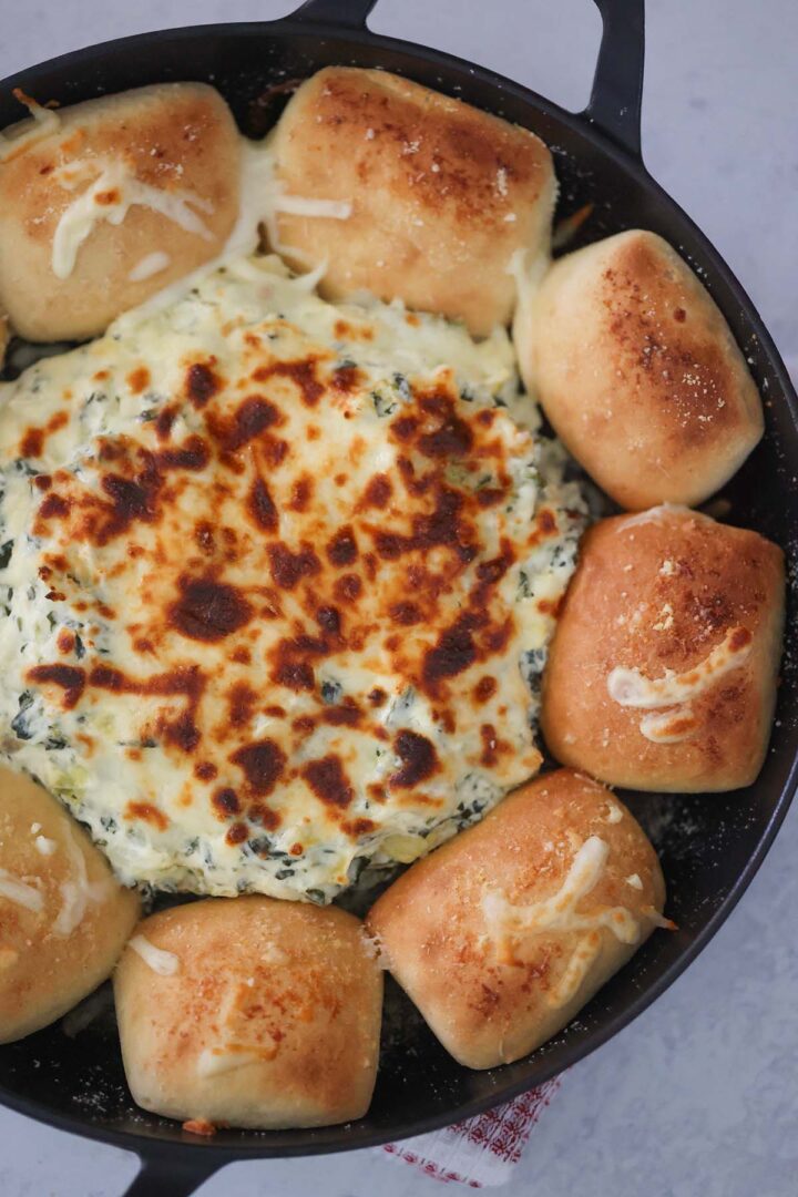 Ultimate Spinach Artichoke Dip - Cooked by Julie
