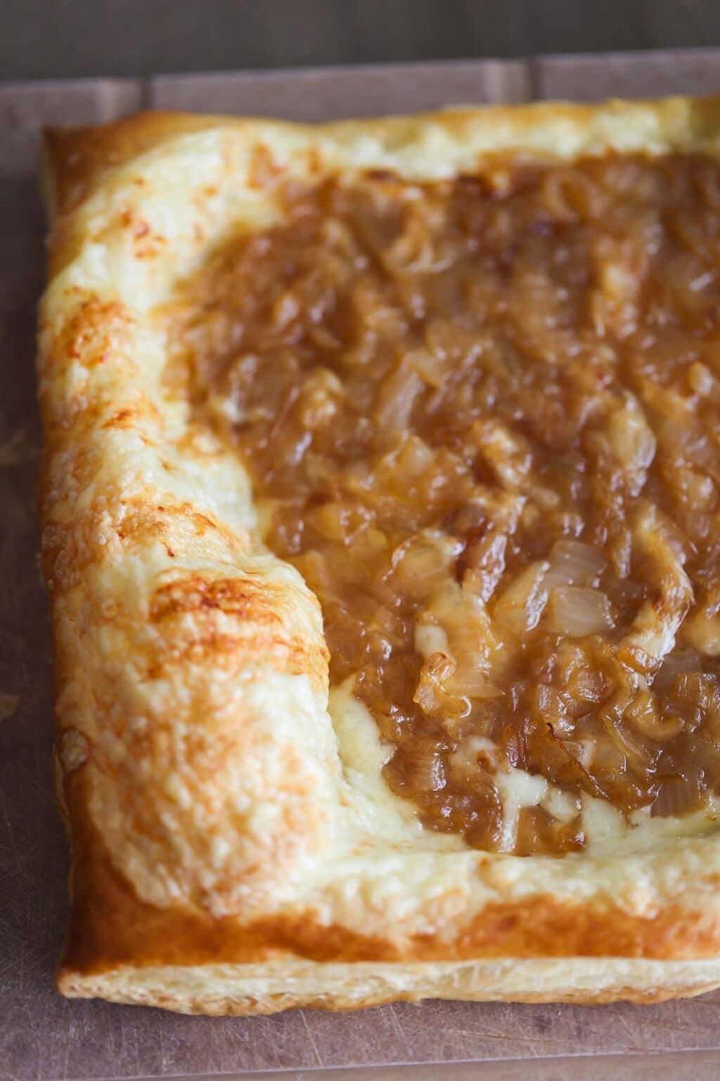 Caramelized Onion Gruyere Tart - Cooked by Julie