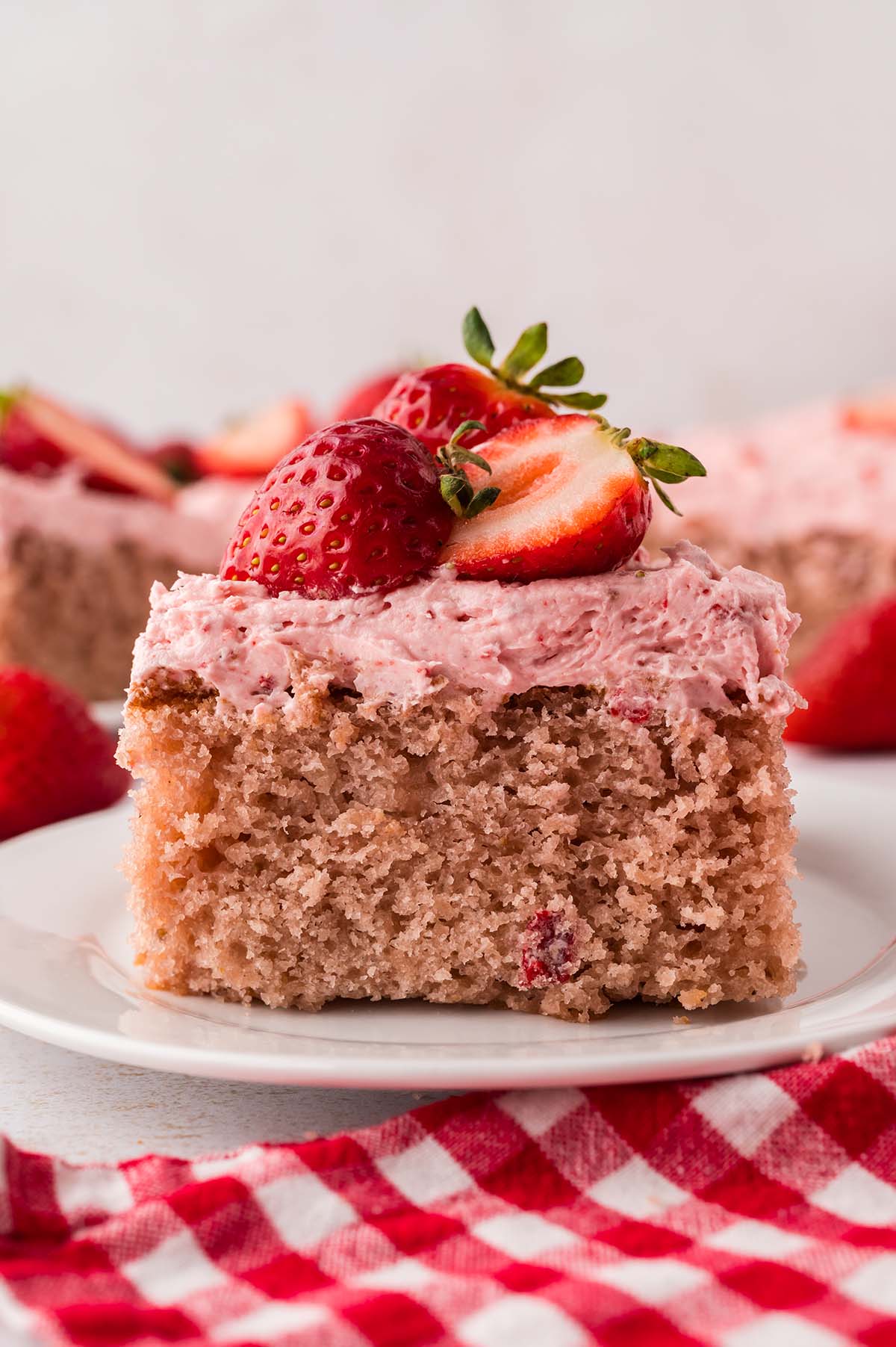 A slice up close.